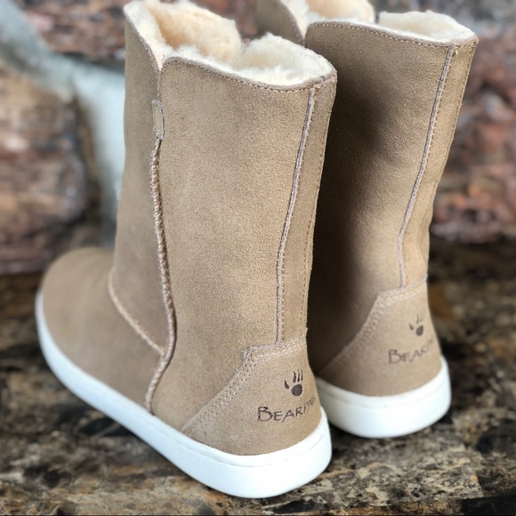 NEW BEARPAW Little Girls Delaney Sneaker Boots - Picture 4 of 12